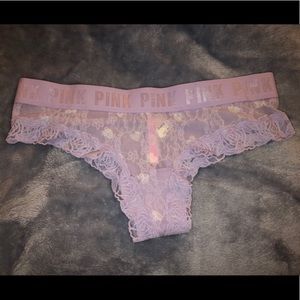PINK Victoria's Secret Intimates & Sleepwear - Pink Lace Pantie PINK Victoria's Secret Intimates & Sleepwear - Pink Lace Pantie